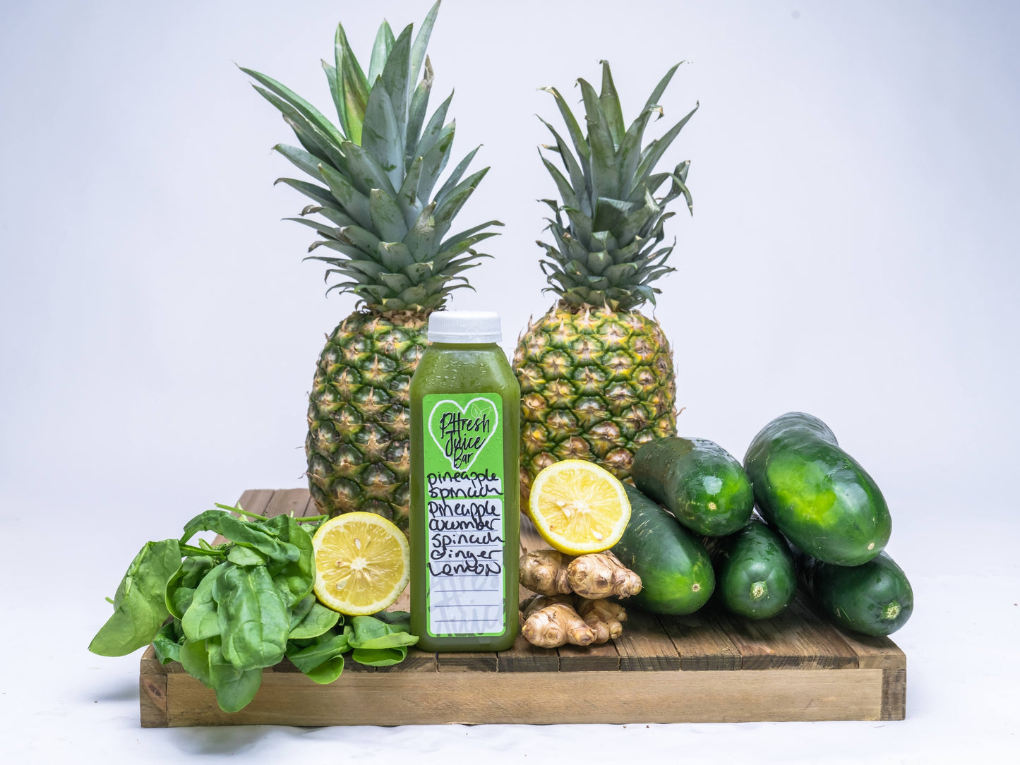 Pineapple / Spinach Juice Blend